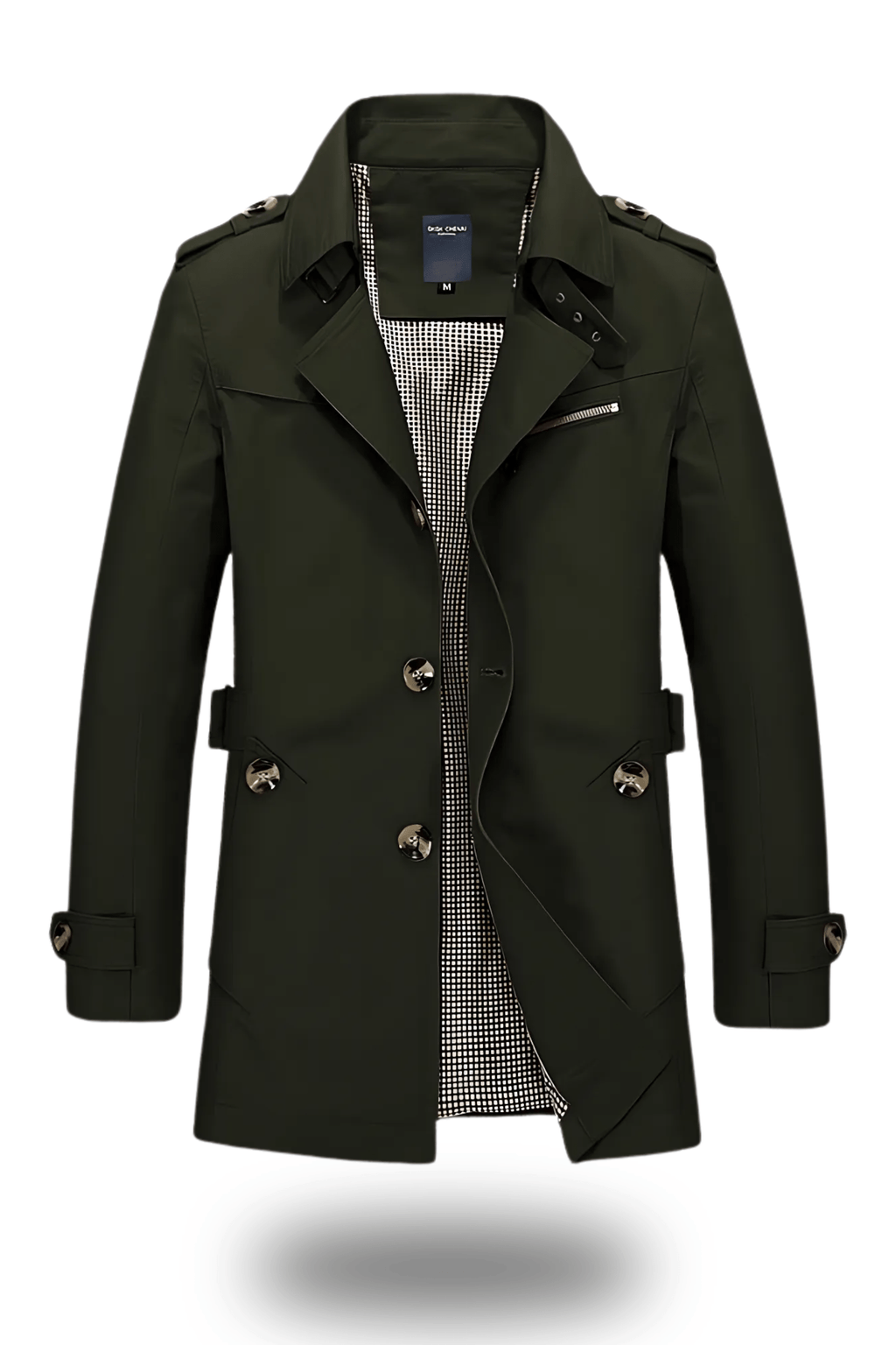 Trenchcoat Herren mit klassischem Schnitt und stilvollen Details - 5