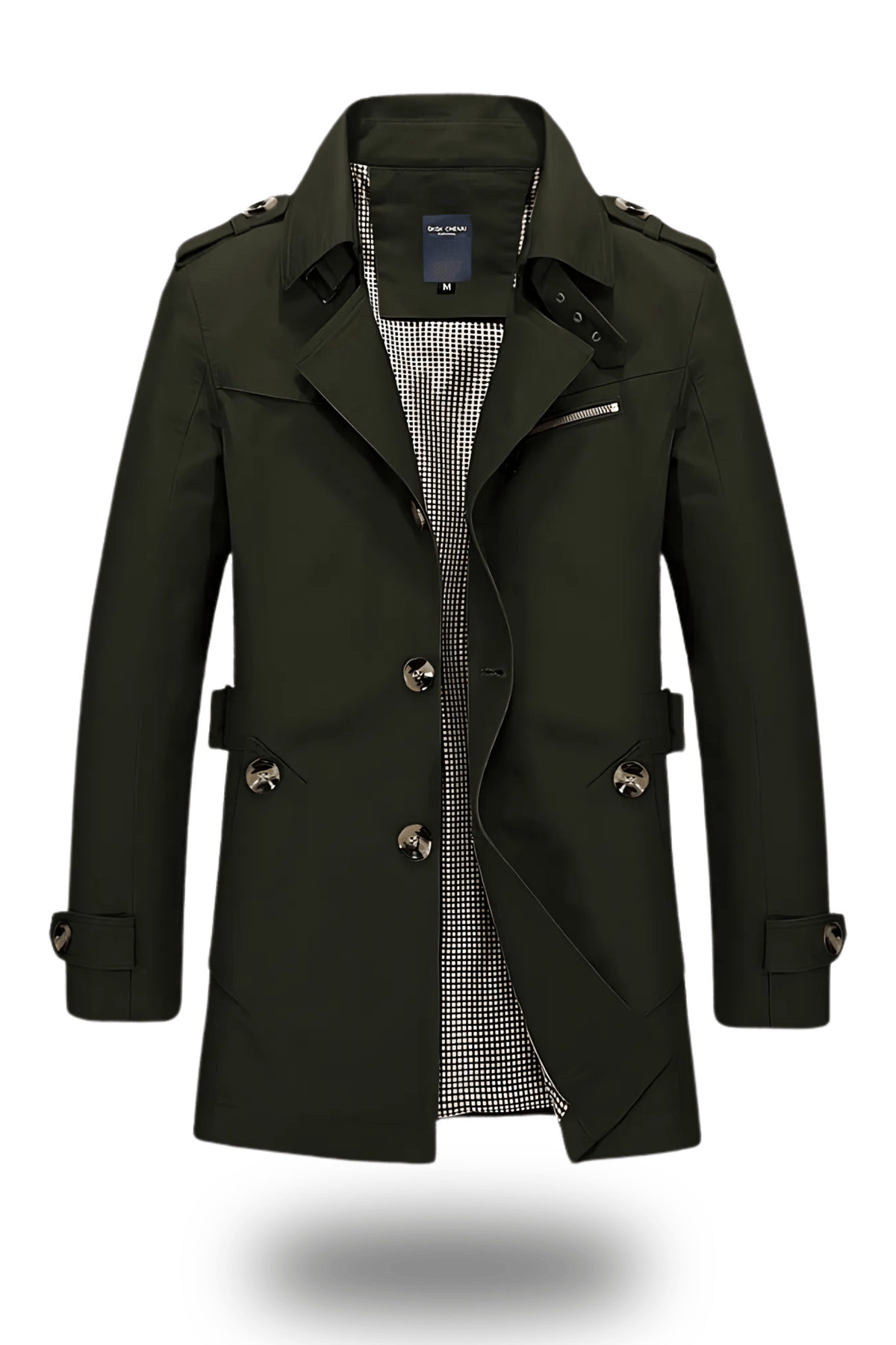 Trenchcoat Herren mit klassischem Schnitt und stilvollen Details - 5