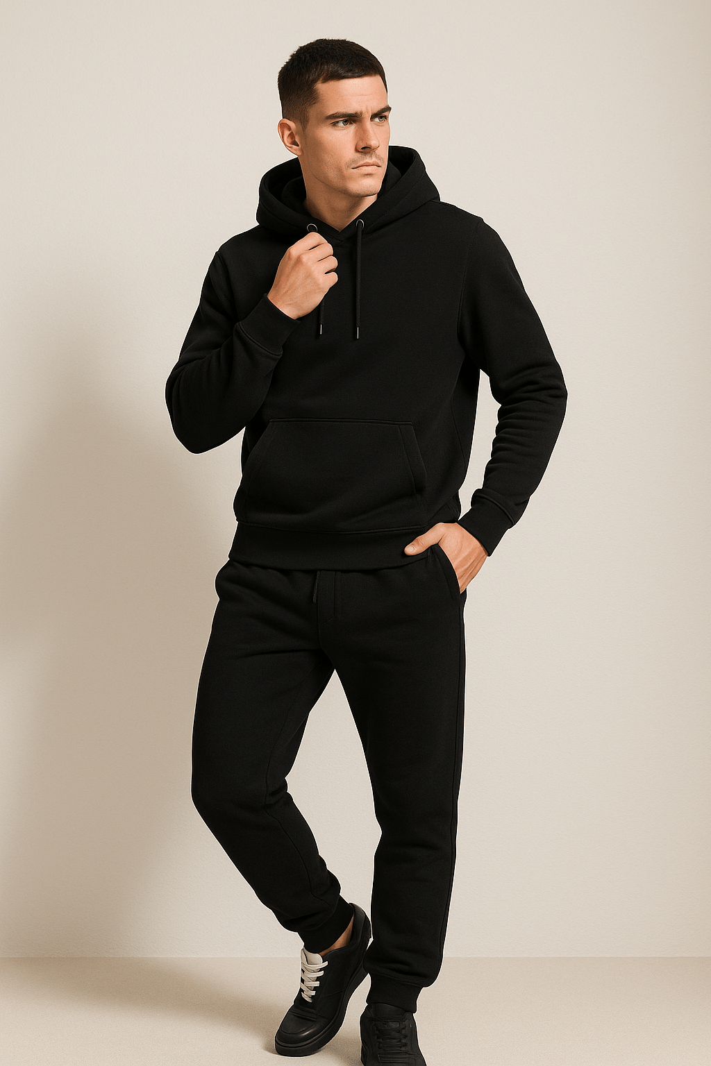 Outfit Herren mit Hoodie und Jogginghose | Bequeme Passform - 2