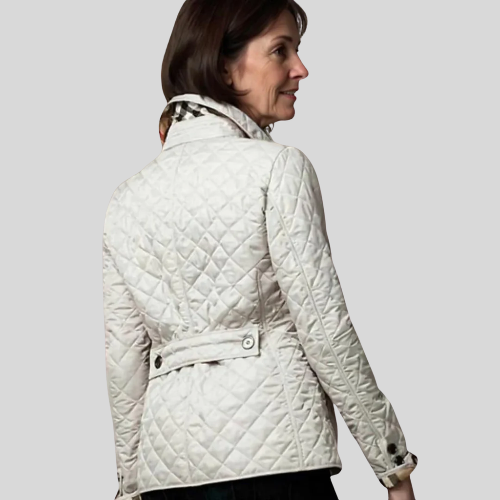 Damenjacke mit Reverskragen und modischem Steppdesign - 6