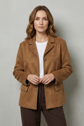 Blazer Damen mit klassischem Schnitt und praktischen Taschen - 2