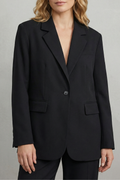 Blazer Damen im klassischen Schnitt mit Ein-Knopf-Verschluss - 1