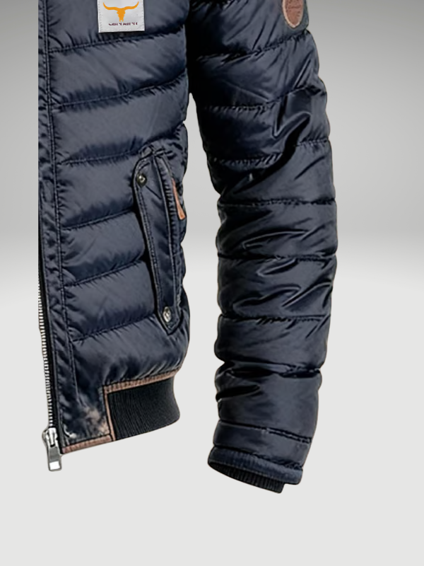 Herrenjacke mit lässigem Schnitt und praktischen Taschen - 3