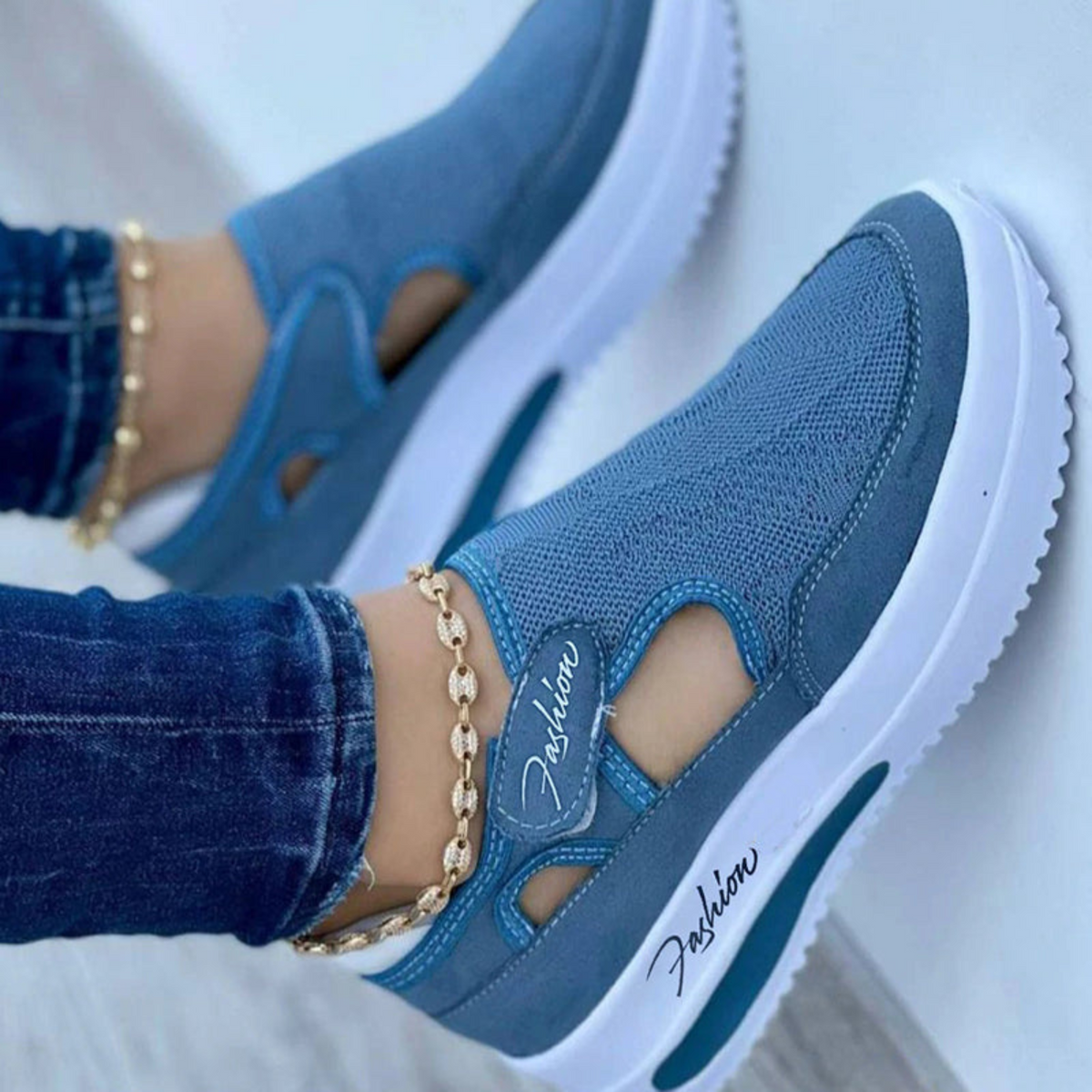 Komfortable Slipper für Damen mit Diabetes - Anpassbarer, großzügiger Schnitt - J&B - 2