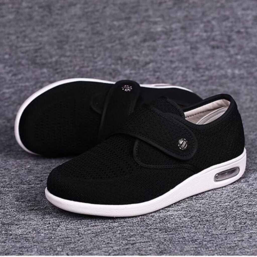 Anpassbare Klettschuhe für Damen - Breiter Schnitt & Komfortsohle - J&B - 1