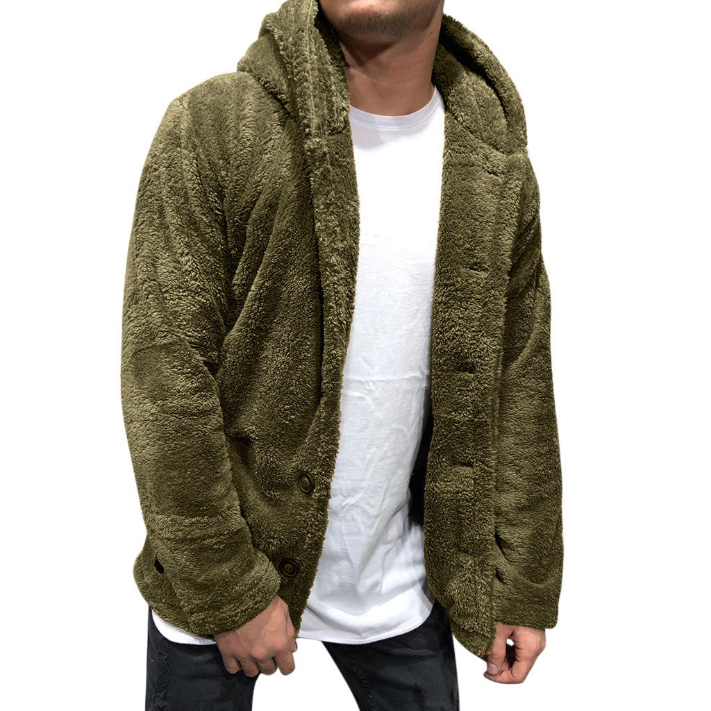 Kapuzenjacke Herren mit lässigem Schnitt und praktischen Taschen - 4