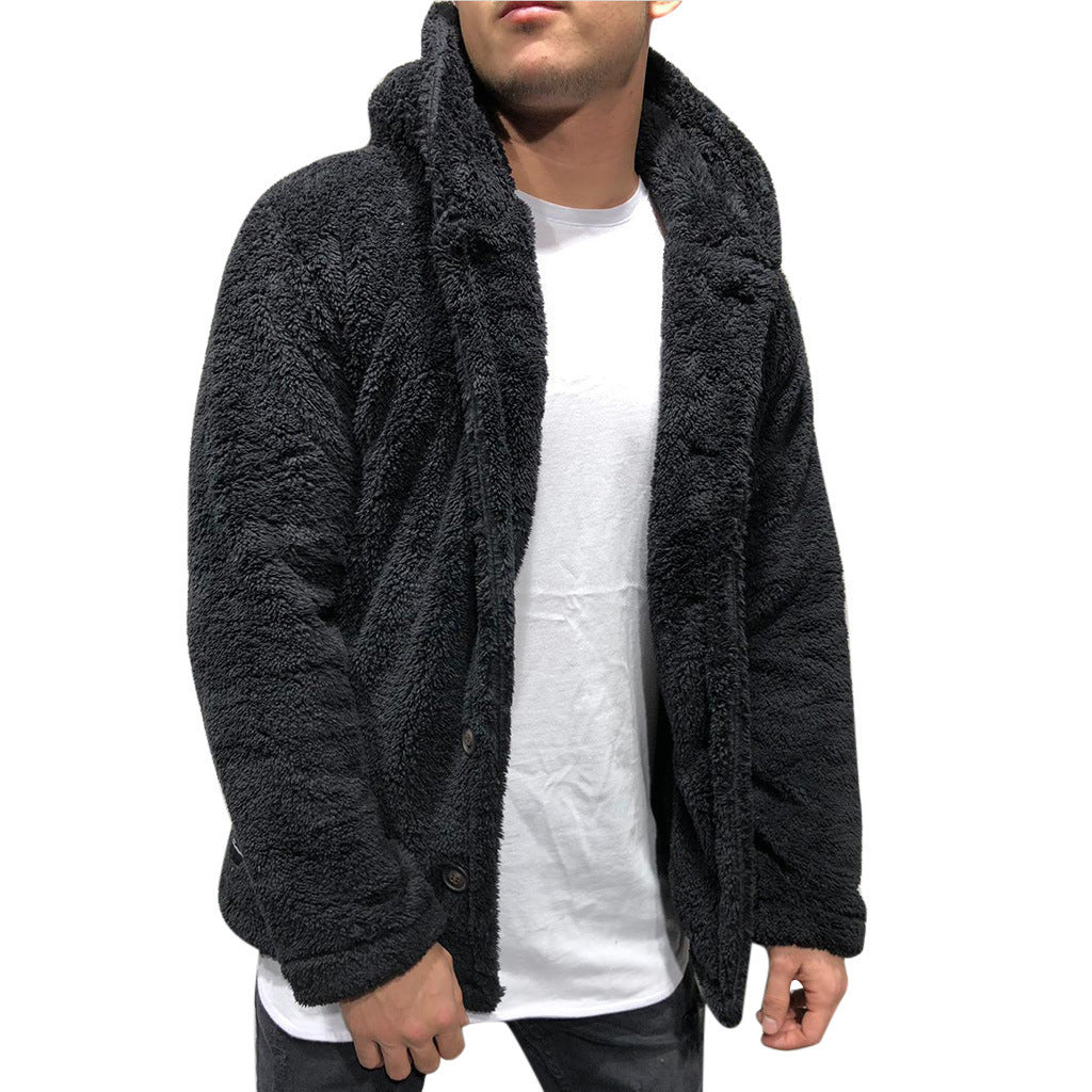 Kapuzenjacke Herren mit lässigem Schnitt und praktischen Taschen - 5