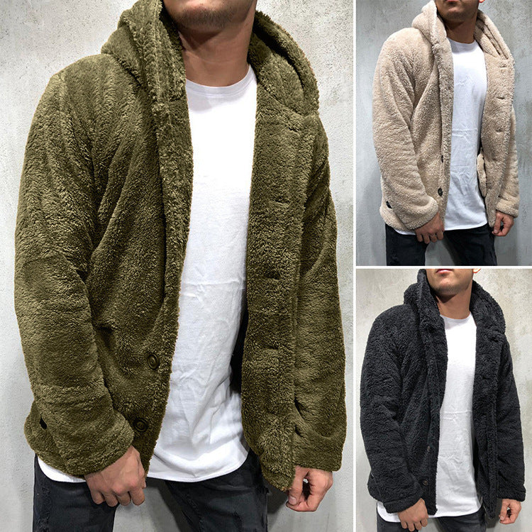 Kapuzenjacke Herren mit lässigem Schnitt und praktischen Taschen - 10