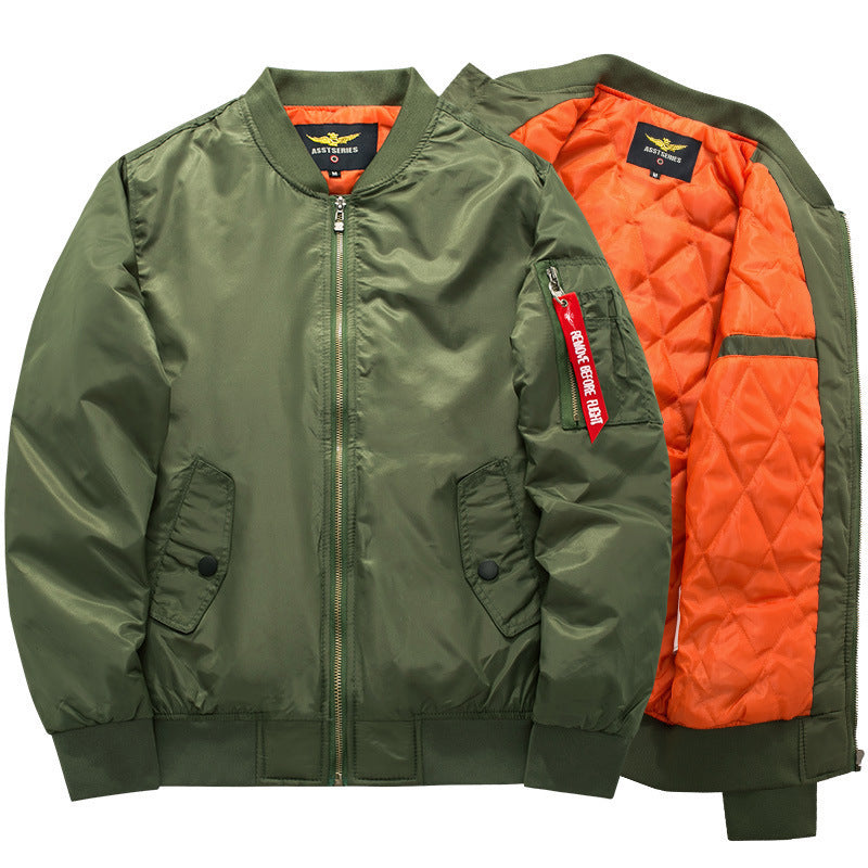 Herren Bomberjacke mit klassischem Schnitt und praktischen Taschen - 2