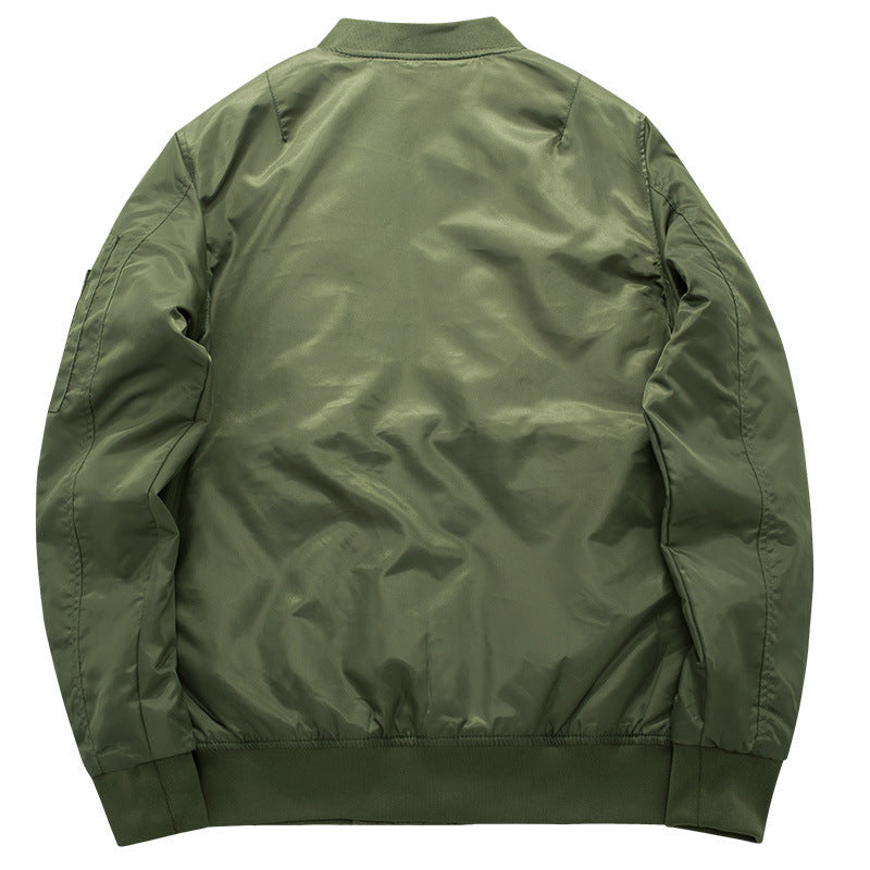 Herren Bomberjacke mit klassischem Schnitt und praktischen Taschen - 7