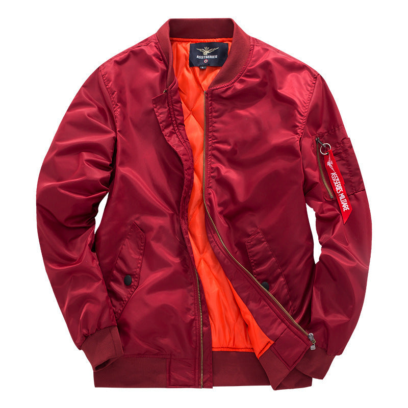 Herren Bomberjacke mit klassischem Schnitt und praktischen Taschen - 8