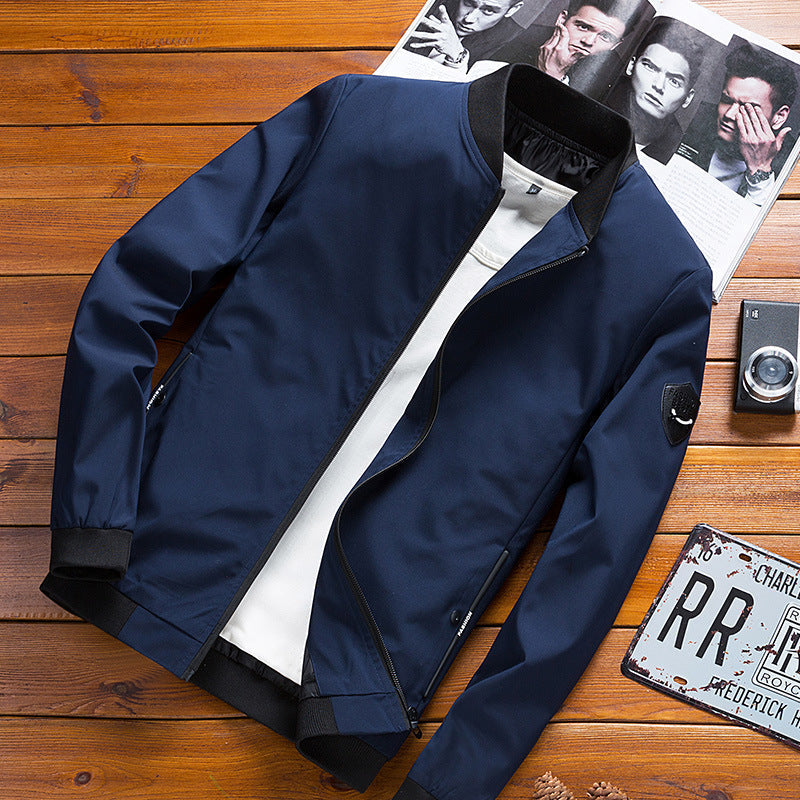 Herrenjacke mit lässigem Schnitt und praktischen Taschen - 3