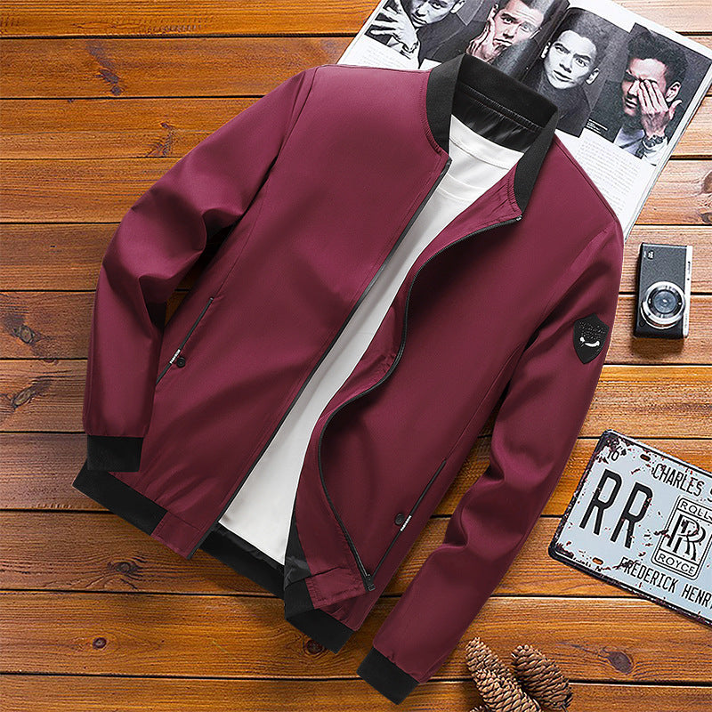 Herrenjacke mit lässigem Schnitt und praktischen Taschen - 7