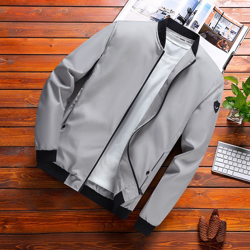 Herrenjacke mit lässigem Schnitt und praktischen Taschen - 9
