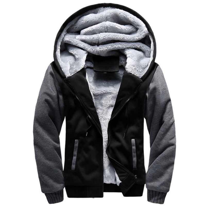 Herrenjacke mit Kapuze und lässigem Schnitt - 6