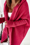 Cardigan Damen mit Kapuze und lockerer Passform - 1
