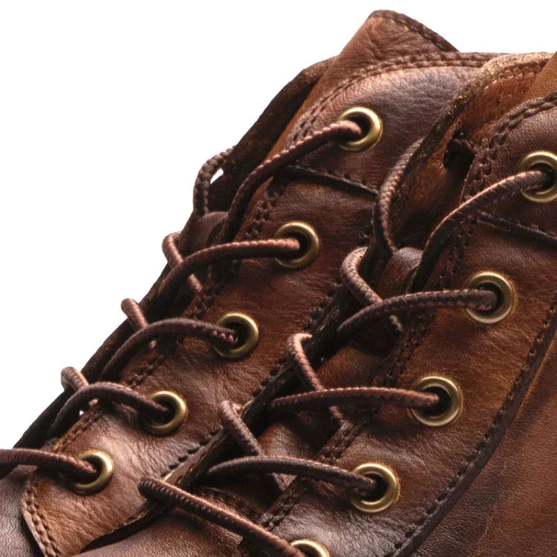 Herren Boots im klassischen Design mit robuster Schnürung - 6