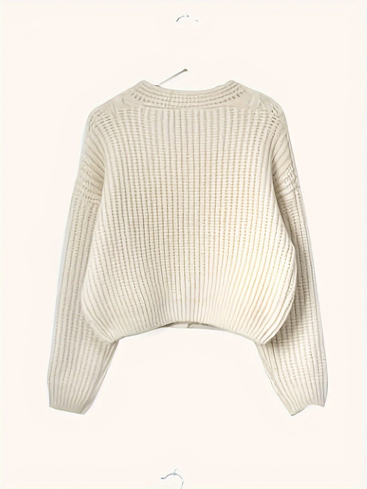 Cardigan Damen mit Knopfverschluss und lockerer Passform - 2