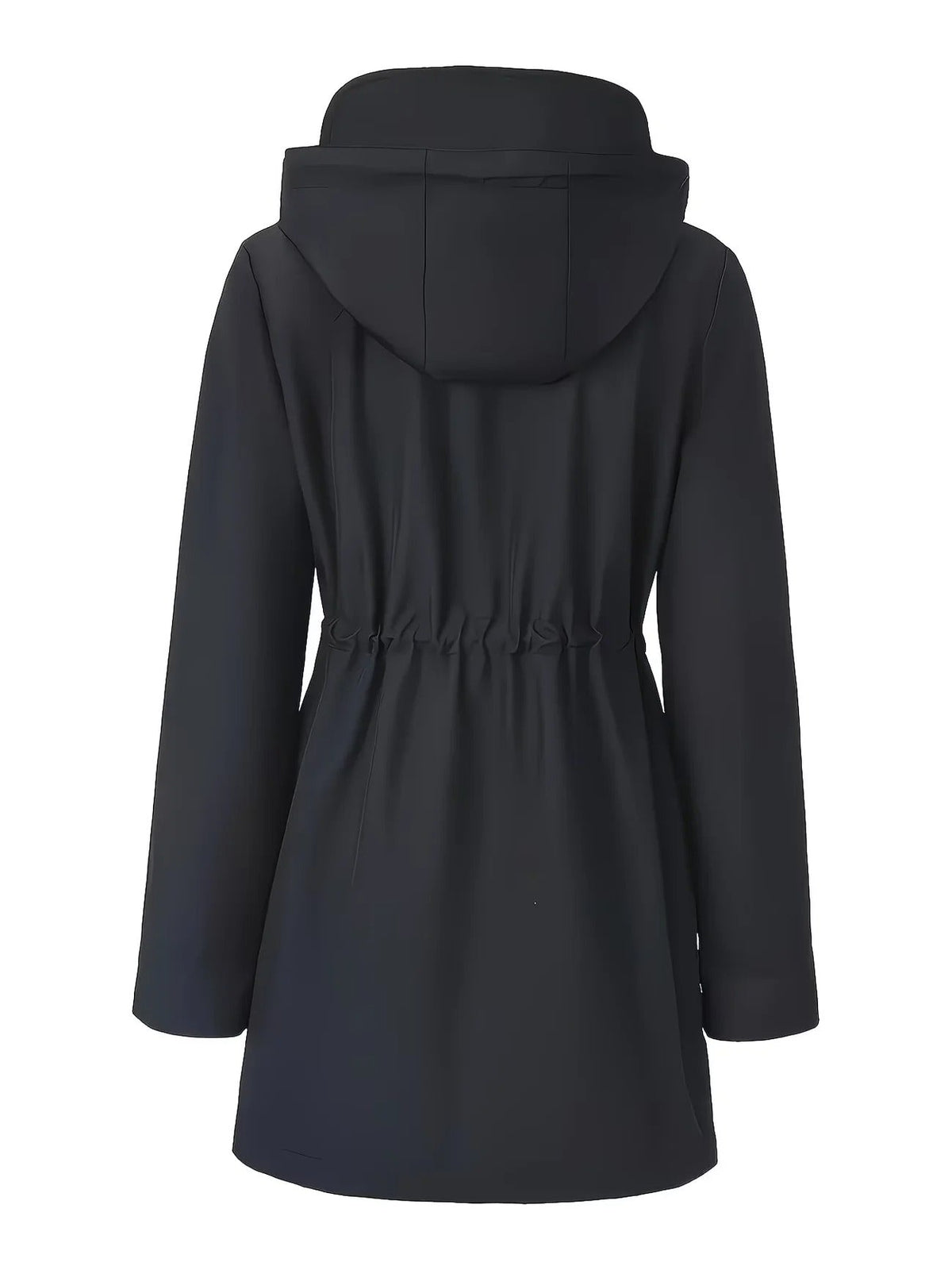 Damenjacke mit figurbetontem Schnitt und Kapuze - 4