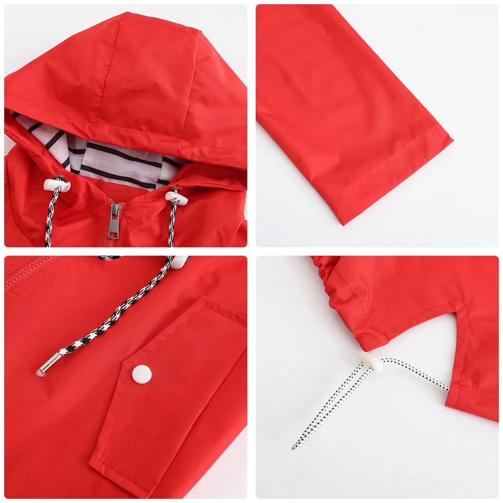 Damenjacke mit Taillenzug und Kapuze - 3