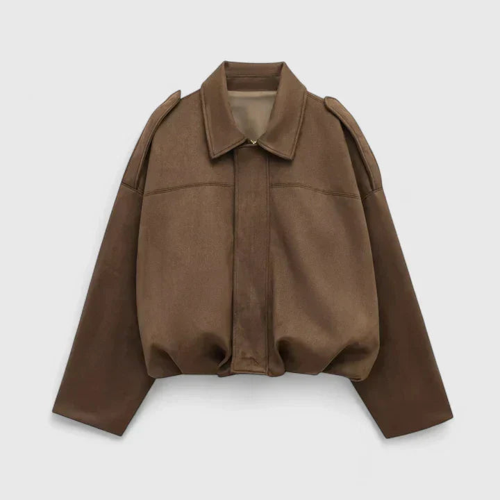 Damenjacke mit lässigem Schnitt und schlichten Details - 3