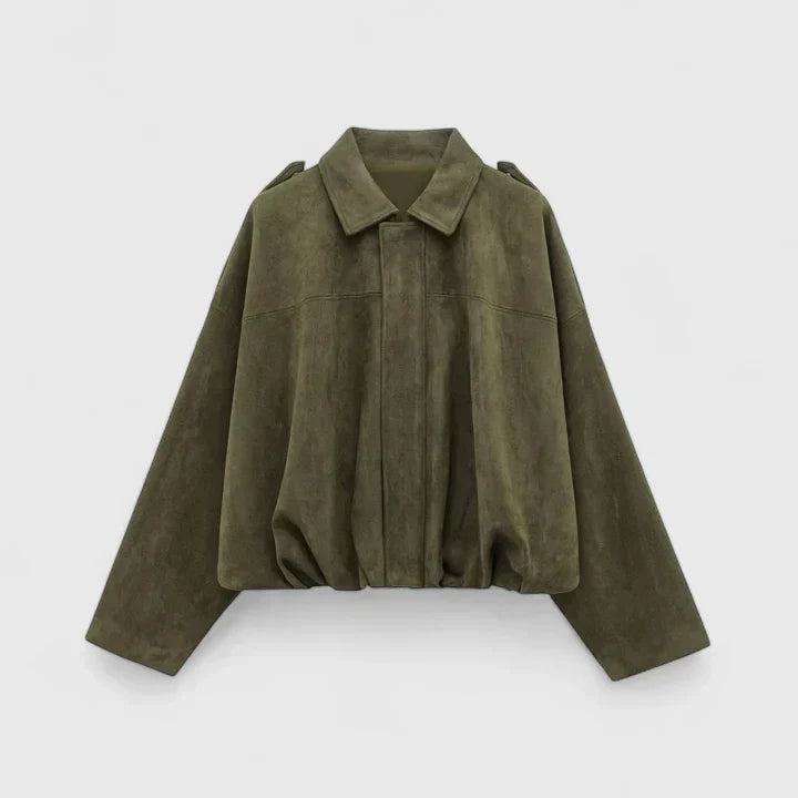 Damenjacke mit lässigem Schnitt und schlichten Details - 4