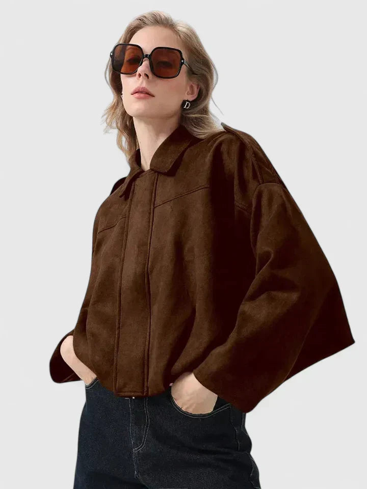 Damenjacke mit lässigem Schnitt und schlichten Details - 7