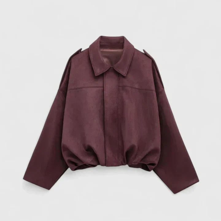 Damenjacke mit lässigem Schnitt und schlichten Details - 8