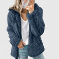 Damenjacke mit Kapuze im kuscheligen Design - 1