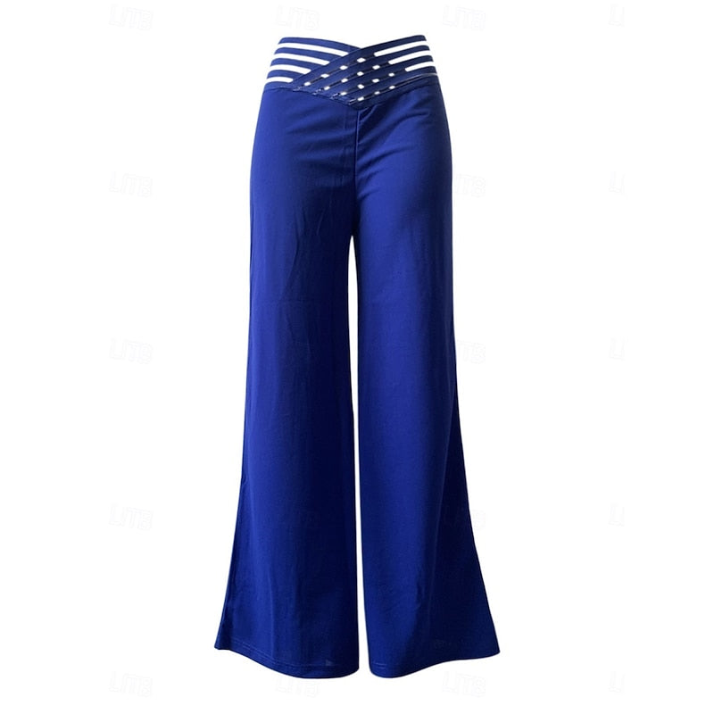 Weite Hose Herren mit hohem Bund und modischen Cut-Outs - 4