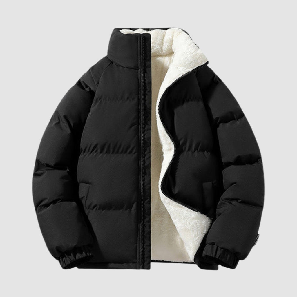 Winterjacke Damen mit Kapuze und weicher Fütterung - 2