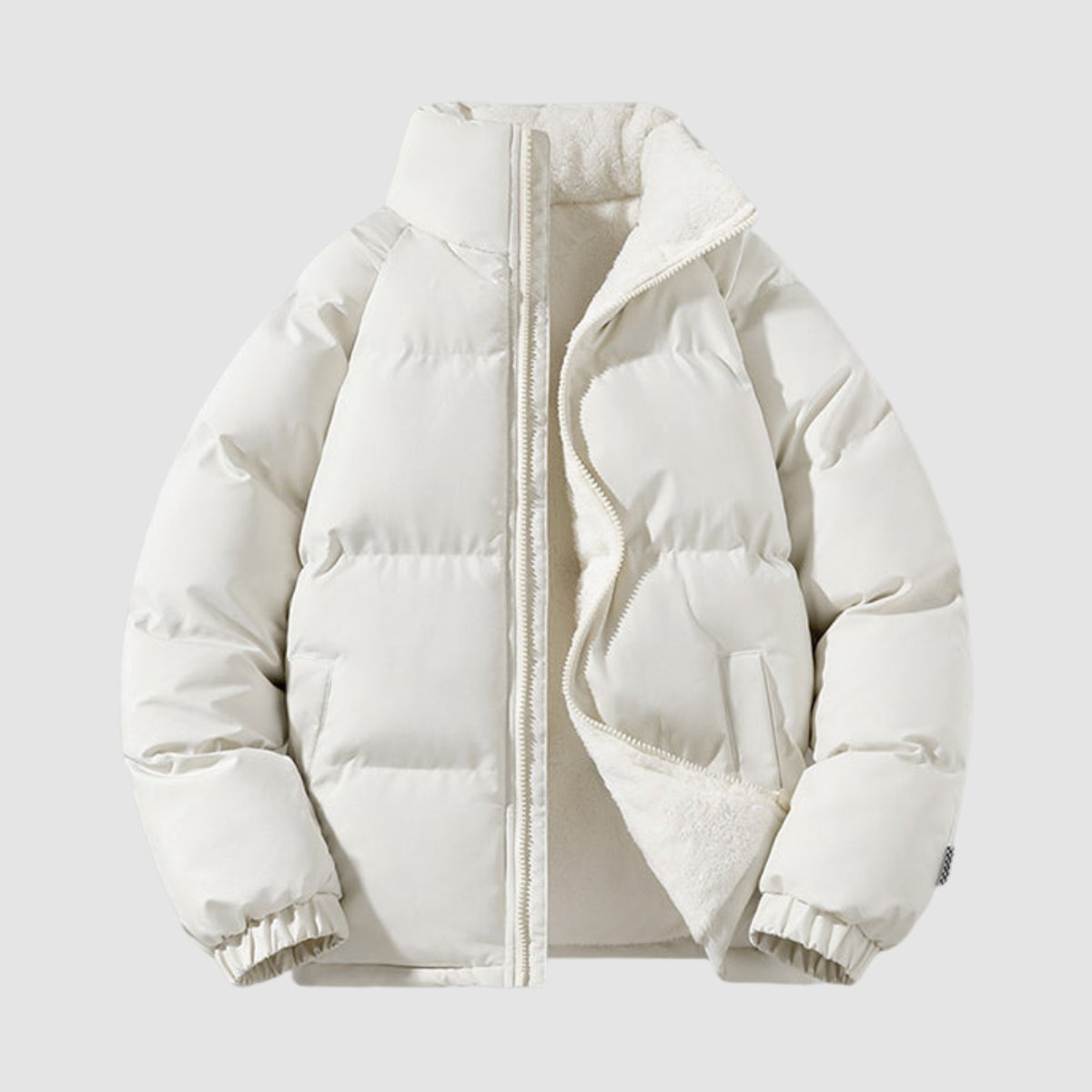 Winterjacke Damen mit Kapuze und weicher Fütterung - 3