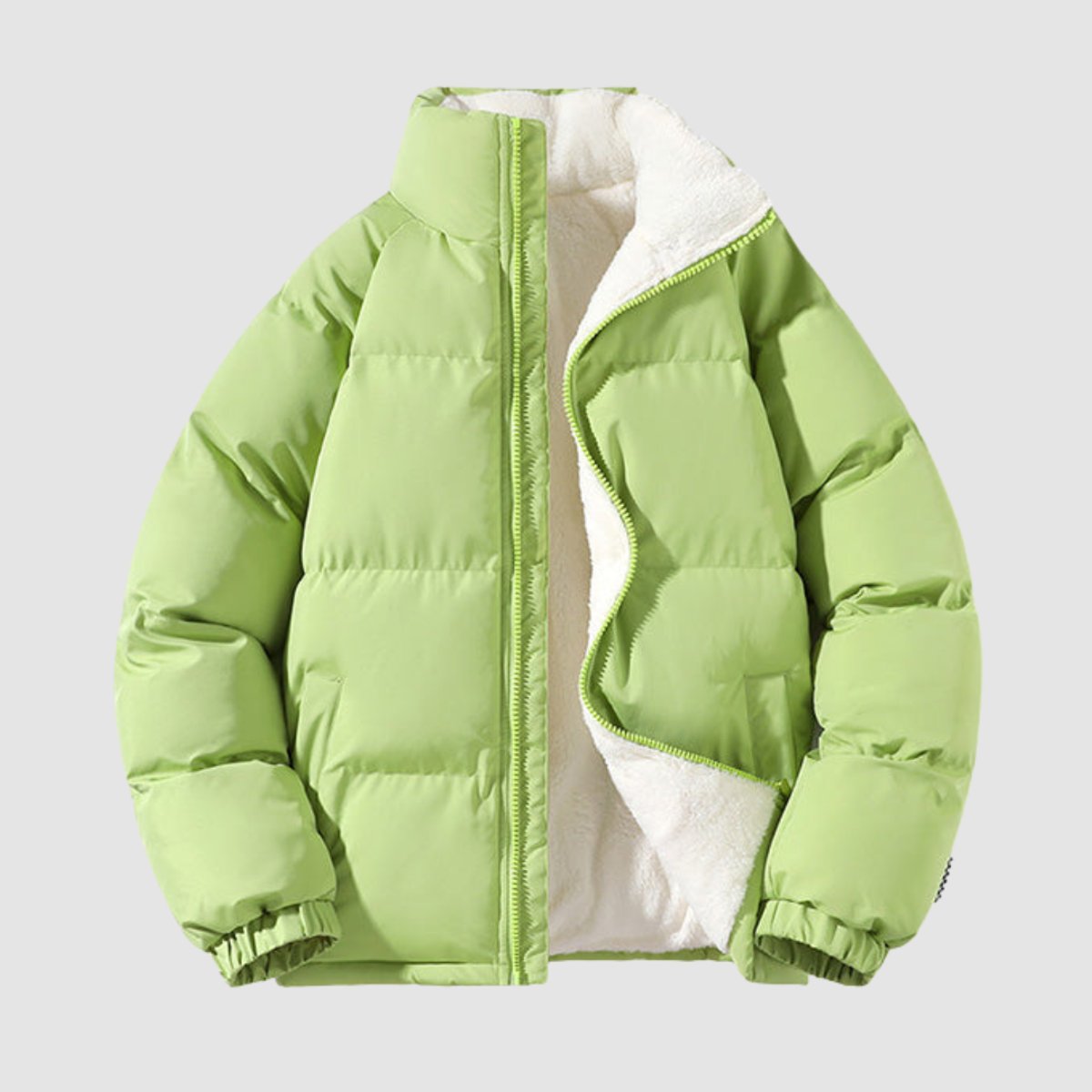 Winterjacke Damen mit Kapuze und weicher Fütterung - 4