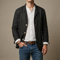 Herrenblazer mit lockerer Passform und eleganten Details - 1
