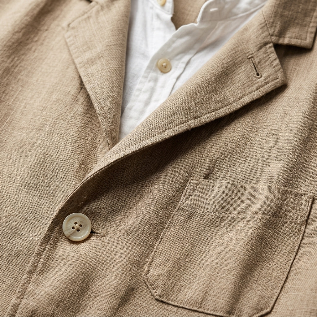 Herrenblazer mit lockerer Passform und eleganten Details - 5