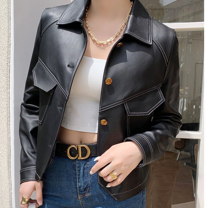 Damen Jacke mit modernem Schnitt und auffälligen Taschen - 2