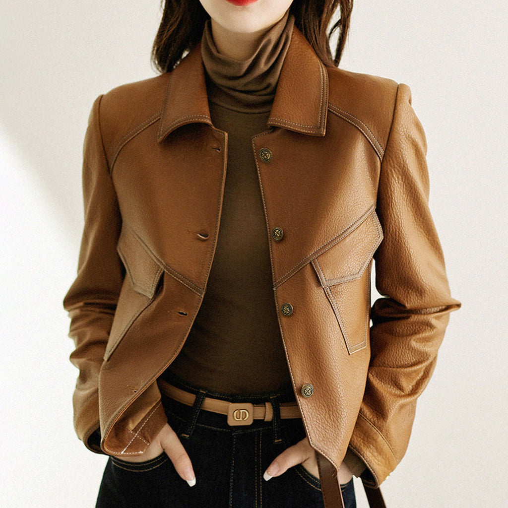 Damen Jacke mit modernem Schnitt und auffälligen Taschen - 3