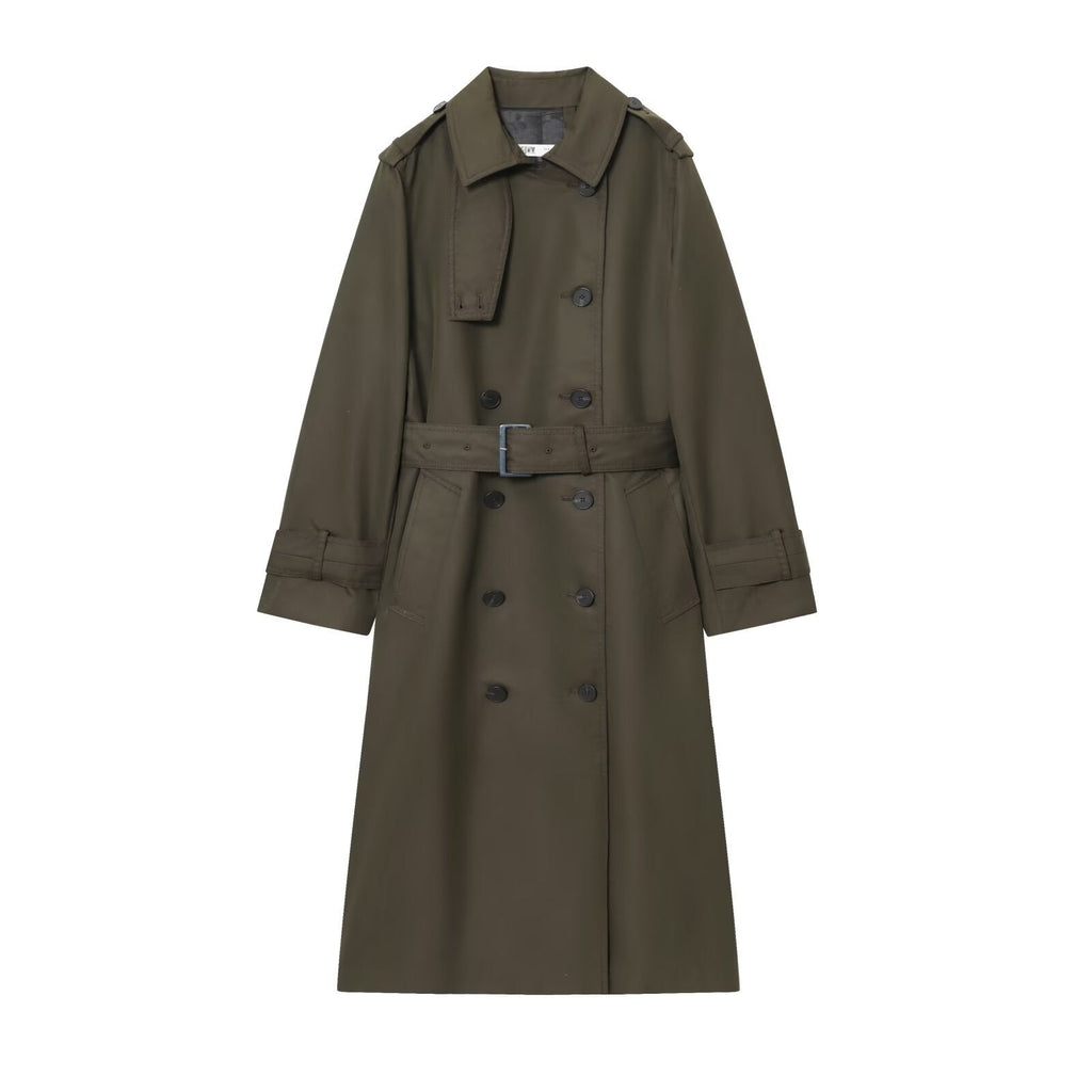 Trenchcoat Damen - Eleganter Schnitt mit abnehmbarem Gürtel - 3