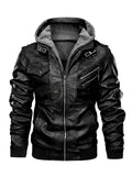 Herrenjacke mit Kapuze und modernem Schnitt - 4
