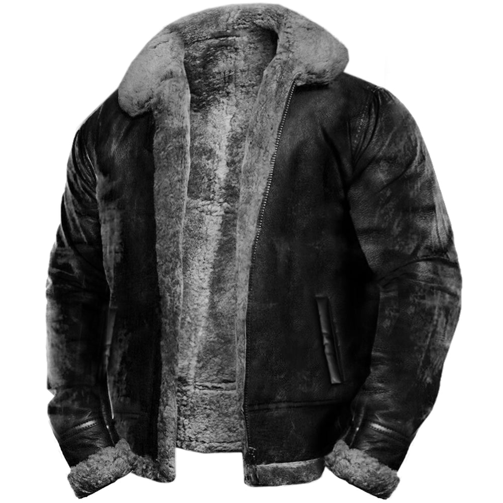 Herrenjacke mit lässigem Schnitt und weichem Innenfutter - 3