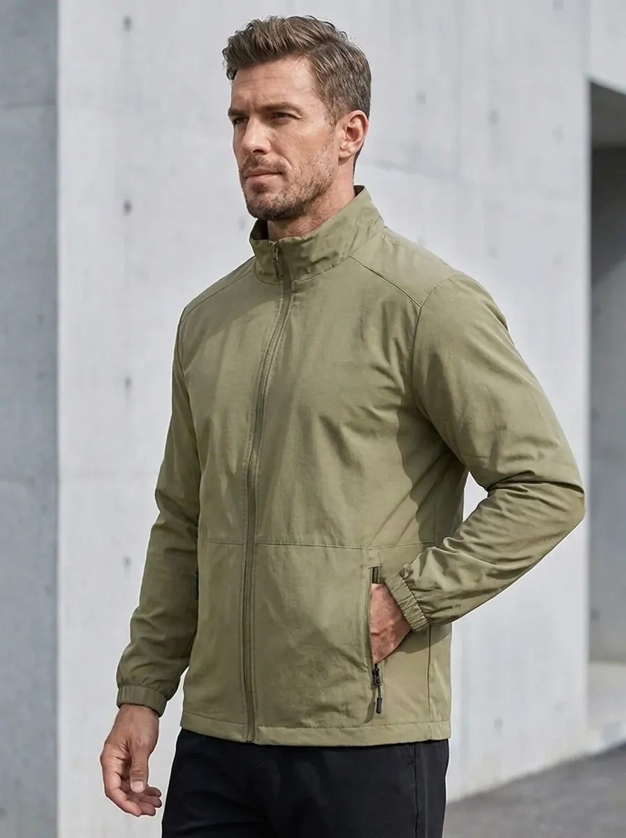 Herrenjacke mit modernem Schnitt und praktischen Taschen - 2