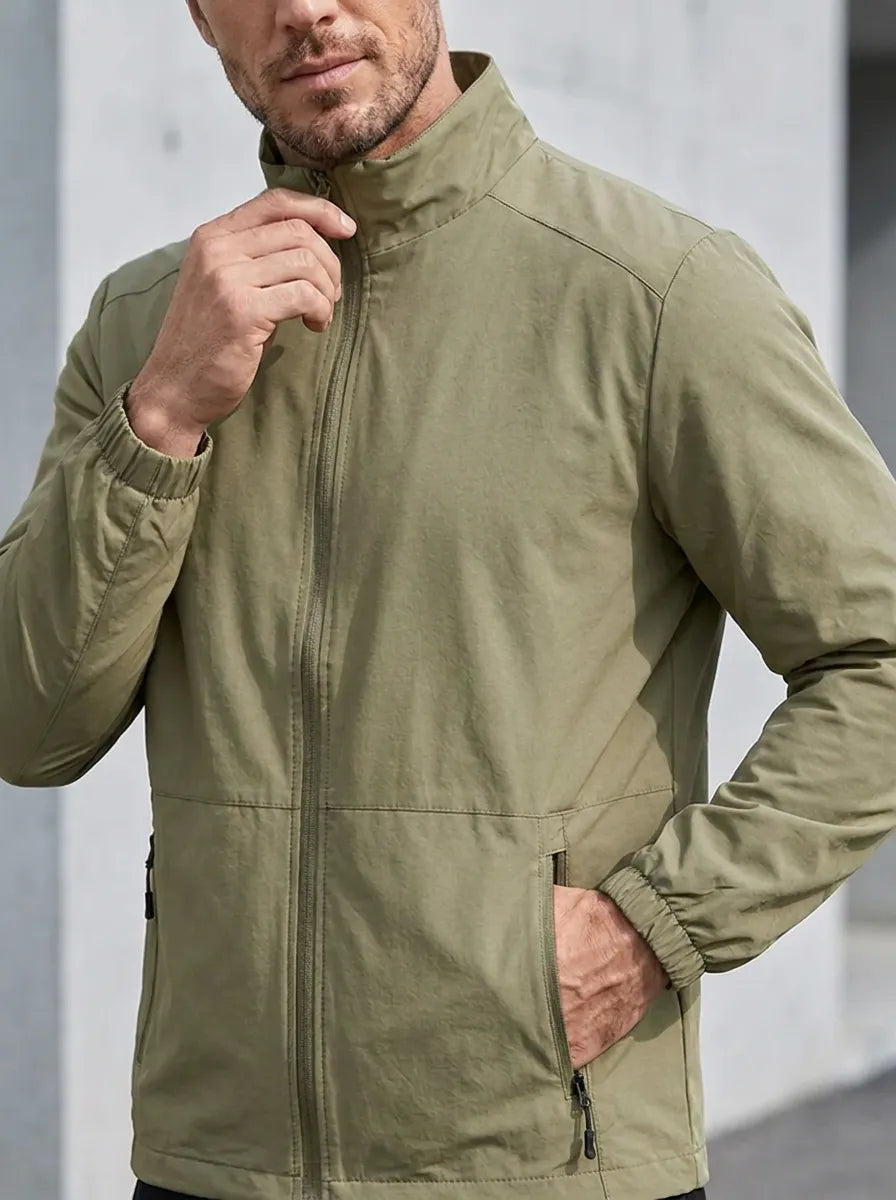 Herrenjacke mit modernem Schnitt und praktischen Taschen - 3