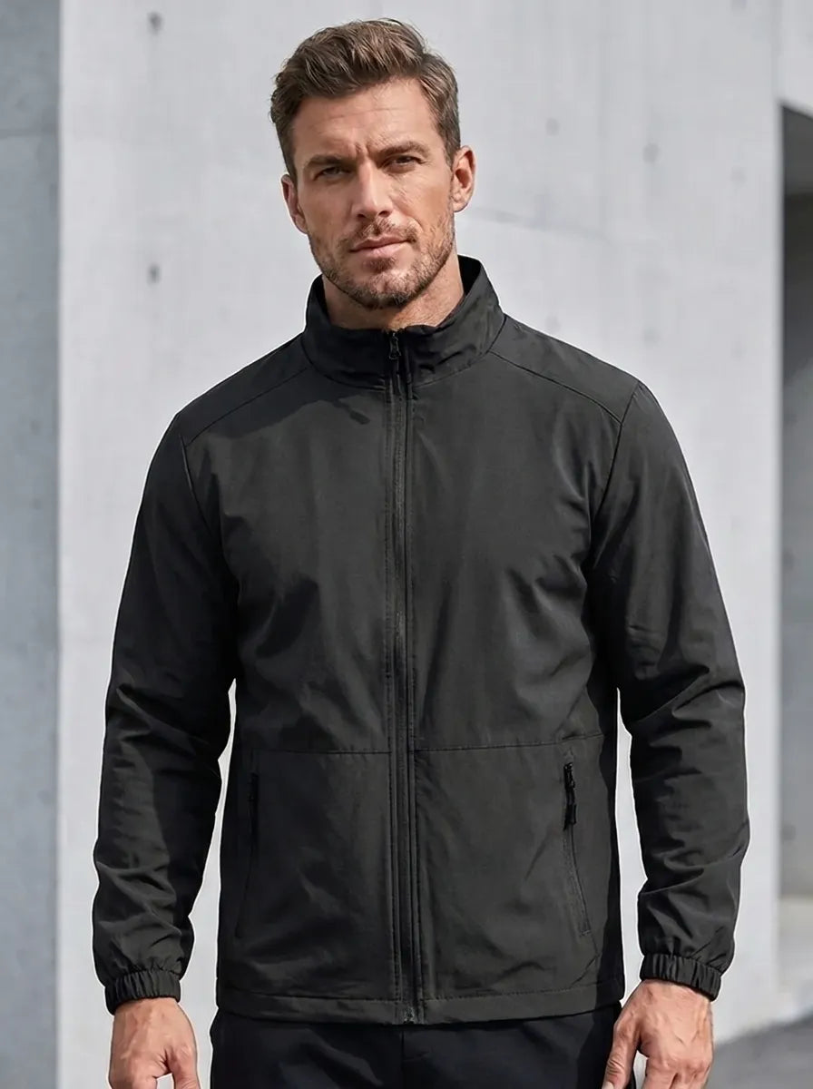 Herrenjacke mit modernem Schnitt und praktischen Taschen - 7