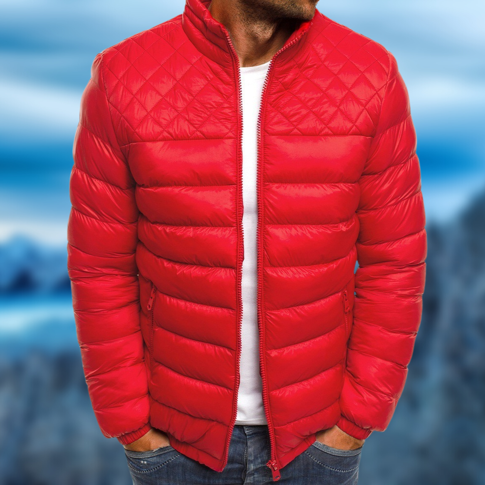 Herren Steppjacke mit modernem Schnitt und praktischen Taschen - 2
