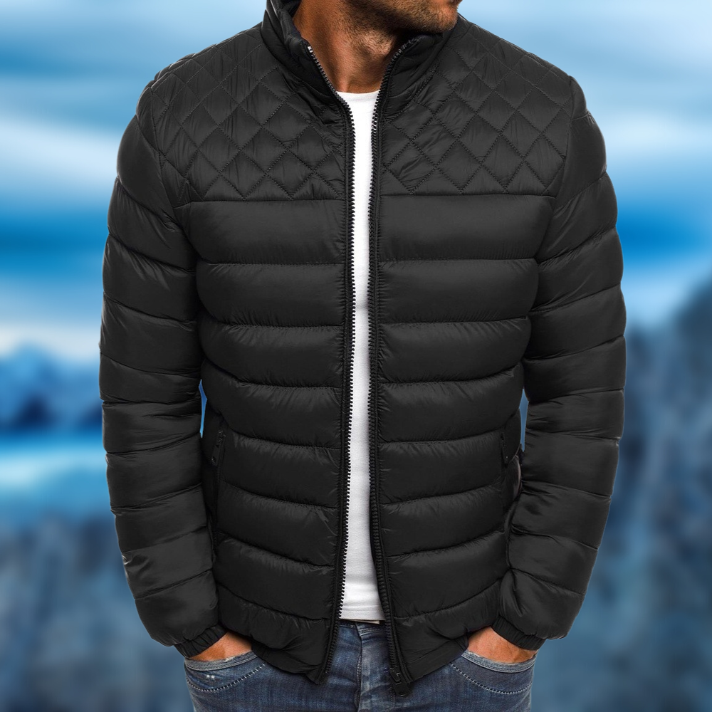 Herren Steppjacke mit modernem Schnitt und praktischen Taschen - 3
