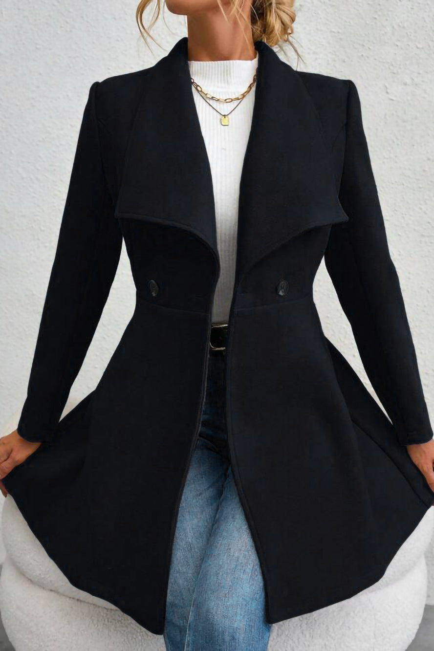 Damenjacke mit taillierter Silhouette und offenem Kragen - 3