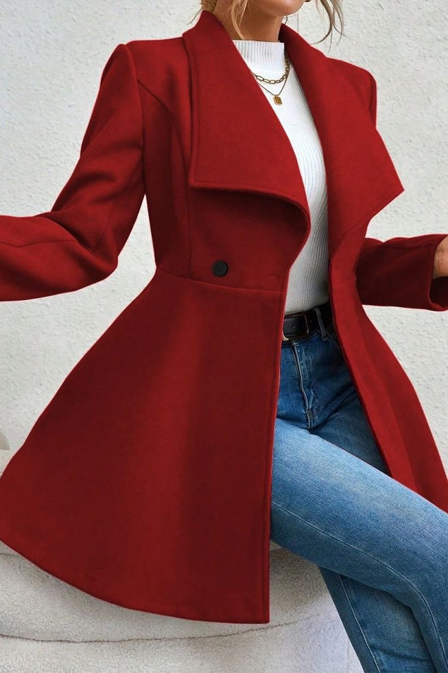 Damenjacke mit taillierter Silhouette und offenem Kragen - 11