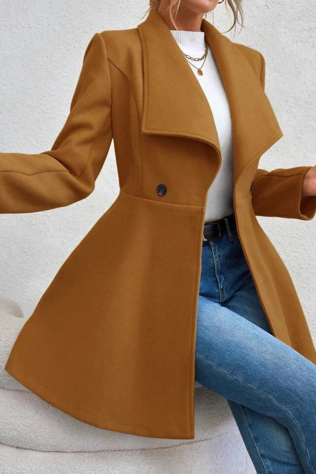 Damenjacke mit taillierter Silhouette und offenem Kragen - 14