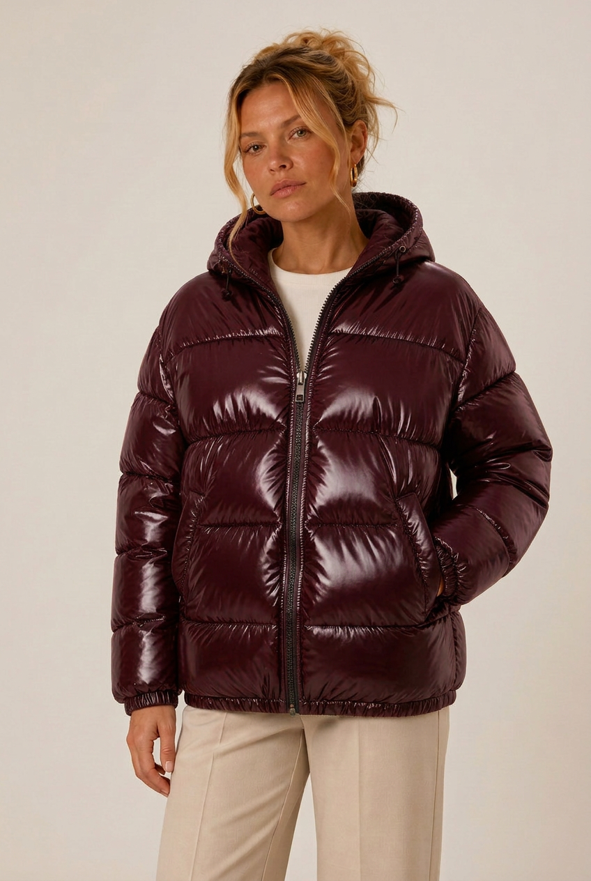 Damenjacke mit Kapuze in lässigem Schnitt und praktischen Taschen - 4
