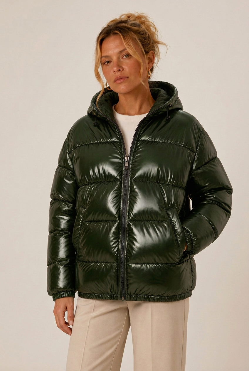 Damenjacke mit Kapuze in lässigem Schnitt und praktischen Taschen - 7